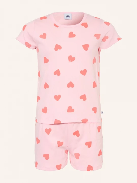 Obrázek produktu Petit Bateau Krátké Pyžamo růžová / světle červená
