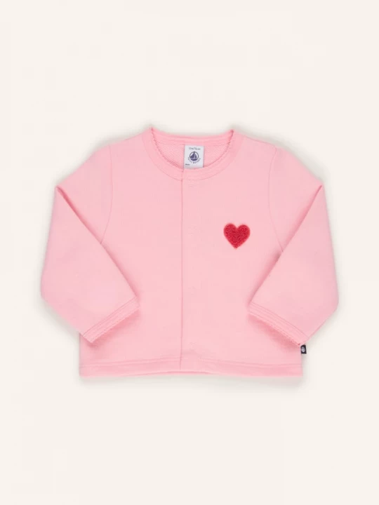 Obrázek produktu Petit Bateau Mikina růžová / červená