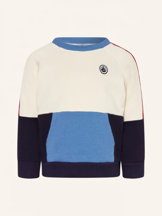 Obrázek produktu Petit Bateau Mikiny krémová / červená / modrá