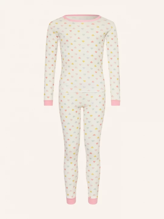 Obrázek produktu Petit Bateau Pyžamo bílá / růžová / žlutá