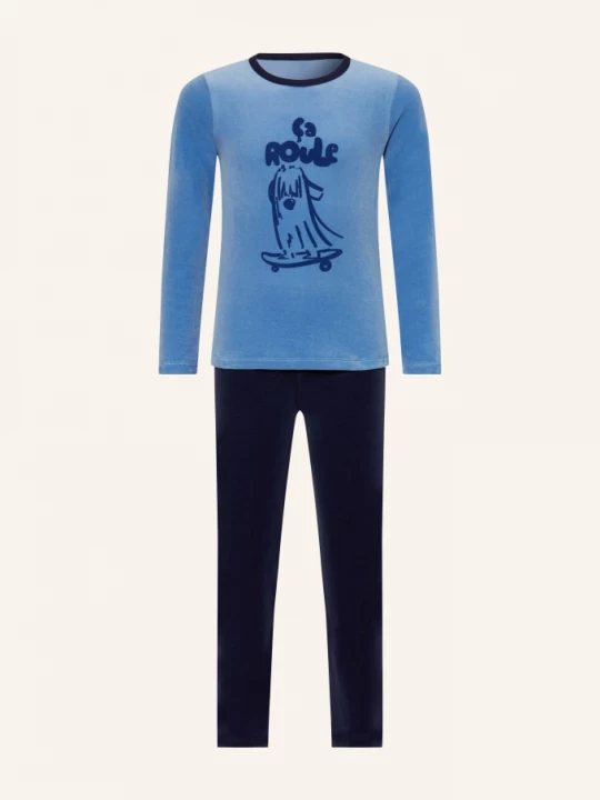Obrázek produktu Petit Bateau Pyžamo modrá / tmavě modrá