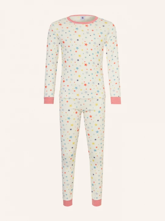 Obrázek produktu Petit Bateau Pyžamo režná / červená / žlutá