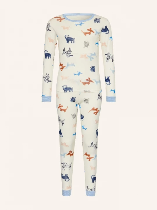 Obrázek produktu Petit Bateau Pyžamo režná / hnědá / modrá