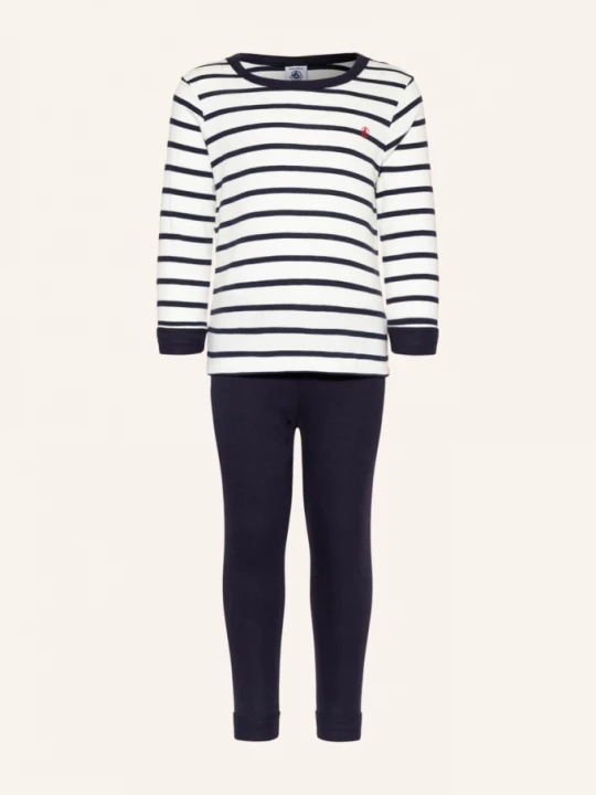 Obrázek produktu Petit Bateau Pyžamo tmavě modrá / bílá