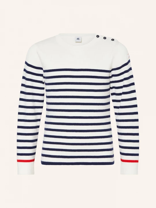 Obrázek produktu Petit Bateau Svetr režná / tmavě modrá
