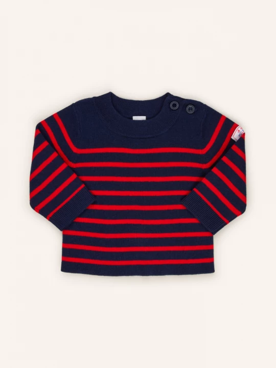 Obrázek produktu Petit Bateau Svetry tmavě modrá / červená