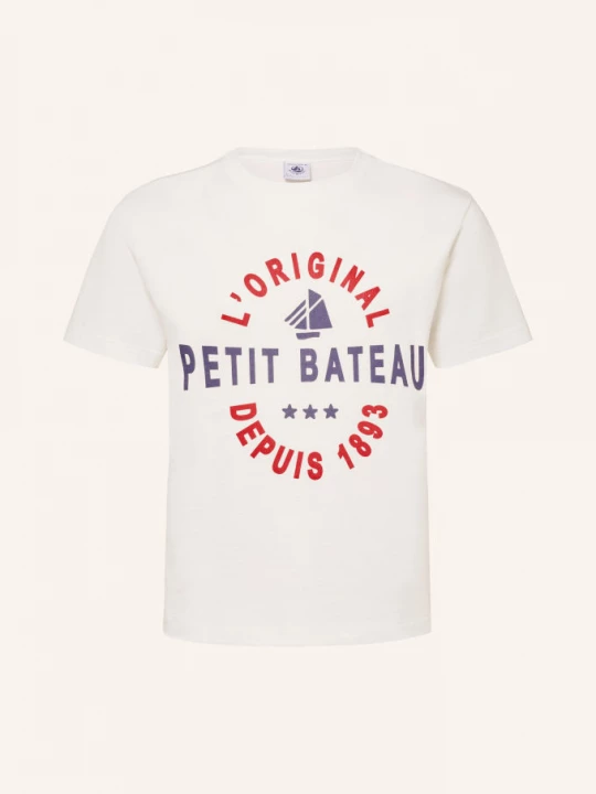 Obrázek produktu Petit Bateau Tričko bílá / tmavě červená / tmavě modrá