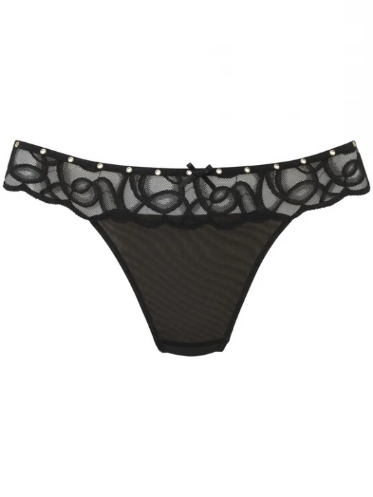 Obrázek produktu PETITE FLEUR GOLD by LASCANA Tanga černá
