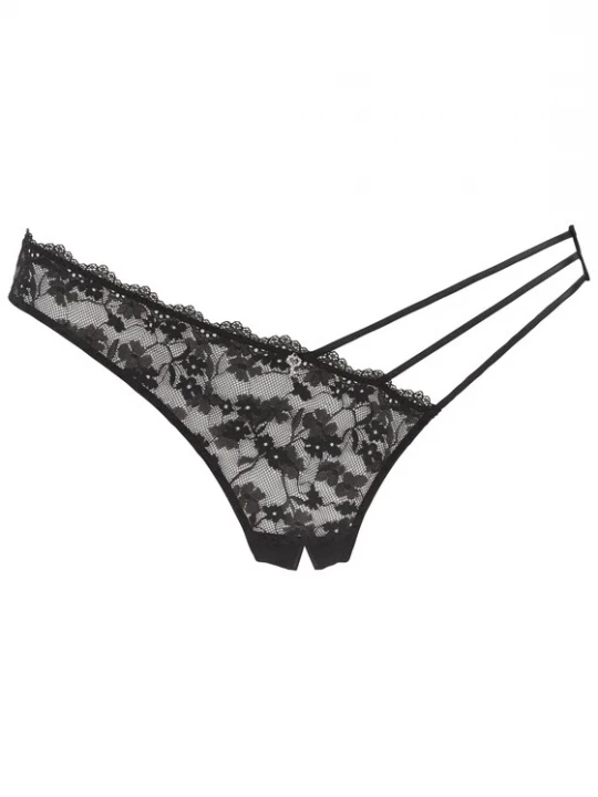Obrázek produktu PETITE FLEUR GOLD by LASCANA Tanga černá