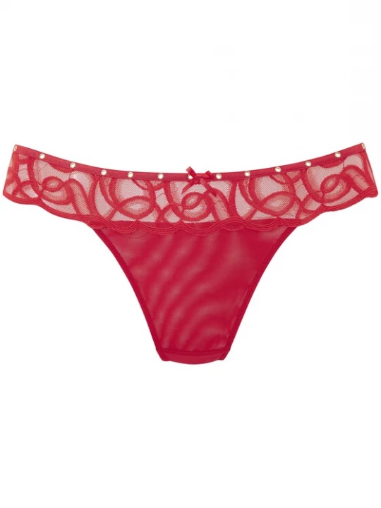 Obrázek produktu PETITE FLEUR GOLD by LASCANA Tanga červená třešeň
