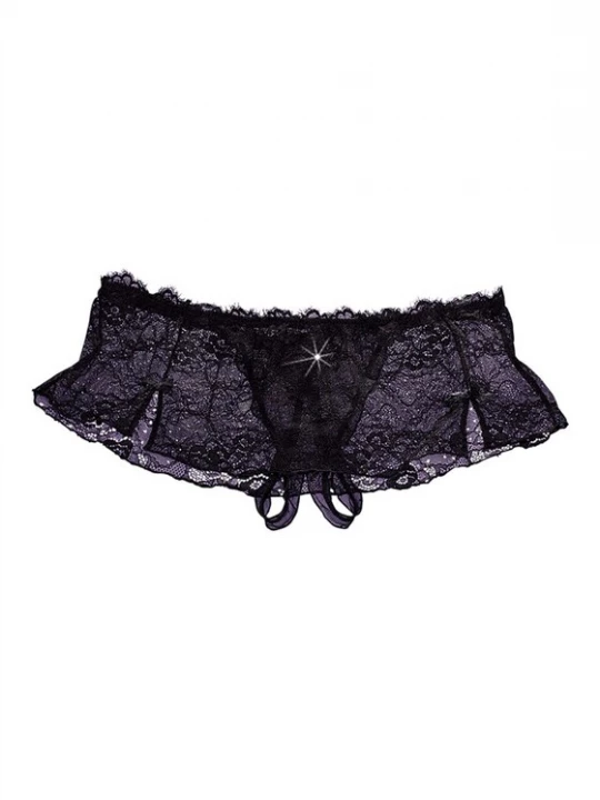 Obrázek produktu PETITE FLEUR GOLD Tanga černá