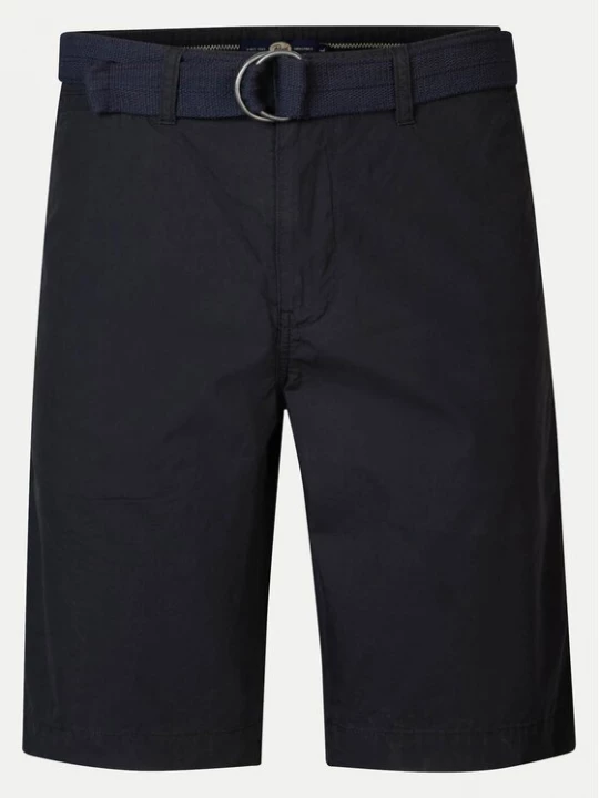 Obrázek produktu Petrol Industries Šortky z materiálu M-1040-SHO501 Černá Slim Fit