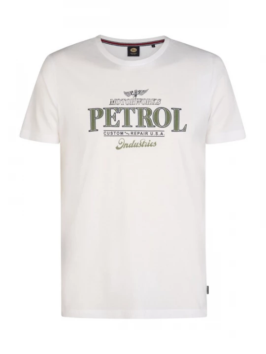 Obrázek produktu Petrol Industries Tričko marine modrá / olivová / bílá