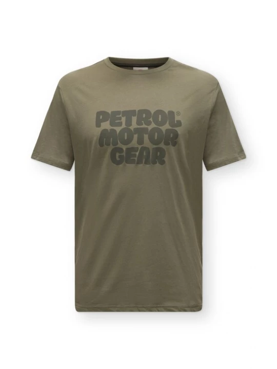 Obrázek produktu Petrol Industries Tričko olivová / tmavě zelená