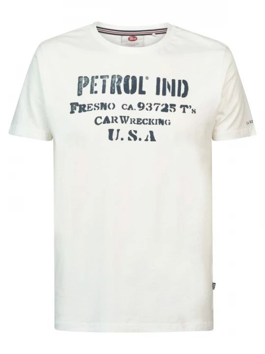 Obrázek produktu Petrol Industries Tričko tmavě modrá / bílá