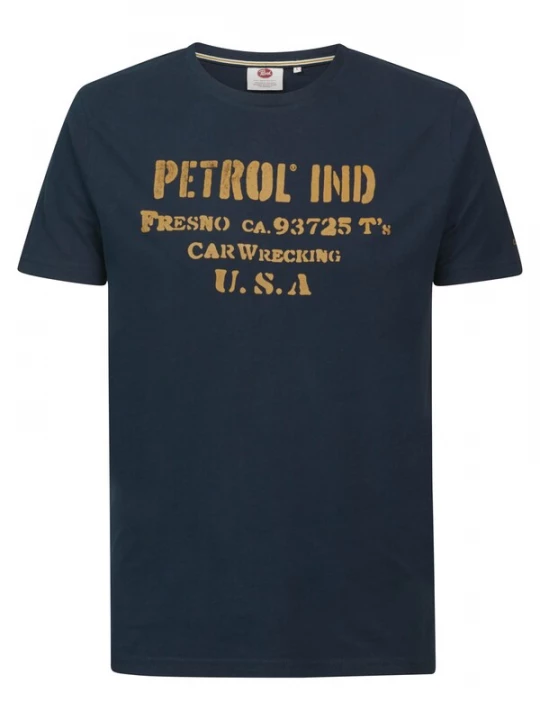 Obrázek produktu Petrol Industries Tričko velbloudí / námořnická modř