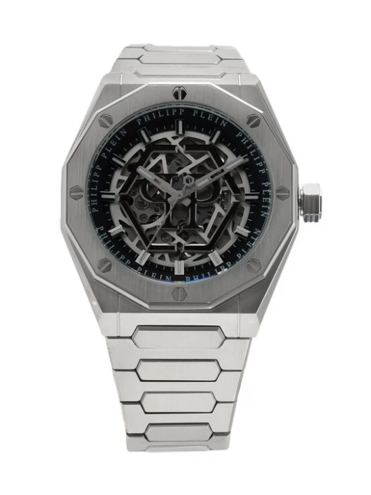 Obrázek produktu Philipp Plein Analogové hodinky černá / stříbrná