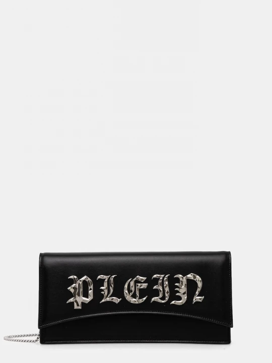 Obrázek produktu Philipp Plein Kožené psaníčko Philipp Plein černá