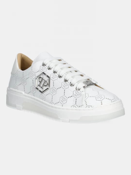 Obrázek produktu Philipp Plein Kožené tenisky Philipp Plein Lo-Top Monogram