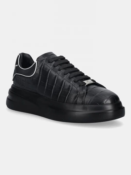 Obrázek produktu Philipp Plein Kožené tenisky Megastar černá