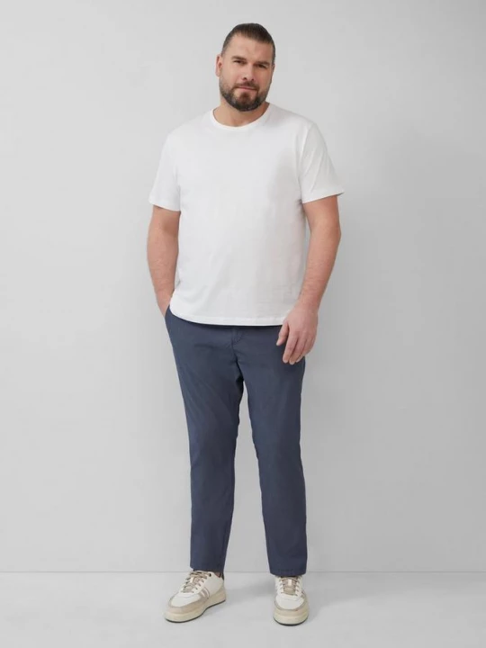 Obrázek produktu Phoenix: strukturované chino kalhoty s elastickým pasem s.Oliver modrá