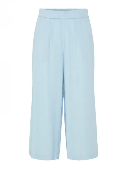 Obrázek produktu Pieces Kalhoty culottes Pia 17154737 Světle modrá Wide Leg