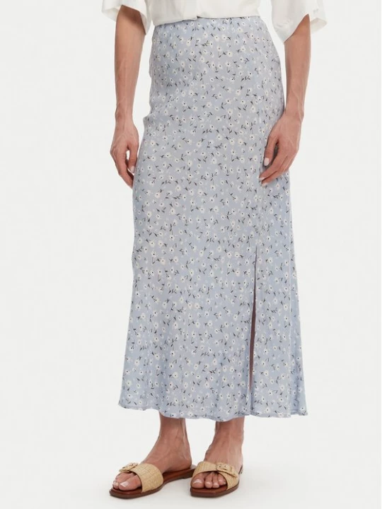 Obrázek produktu Pieces Midi sukně Nya 17147811 Světle modrá Regular Fit