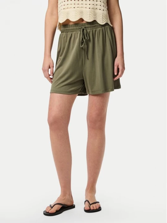 Obrázek produktu Pieces Šortky z materiálu Anora 17148783 Zelená Regular Fit