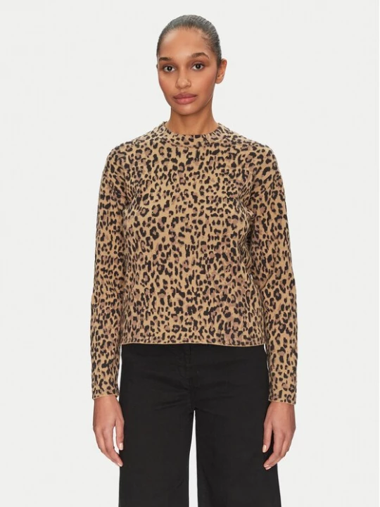 Obrázek produktu Pieces Svetr Seo 17156343 Hnědá Regular Fit