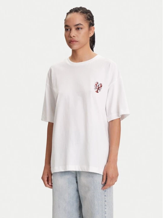 Obrázek produktu Pieces T-Shirt Tobster 17160811 Bílá Oversize