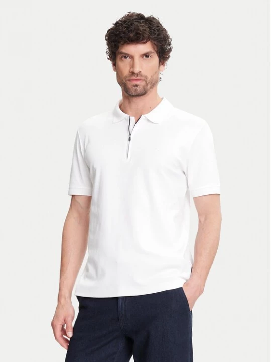 Obrázek produktu Pierre Cardin Polokošile C5 21455.2119 Bílá Regular Fit