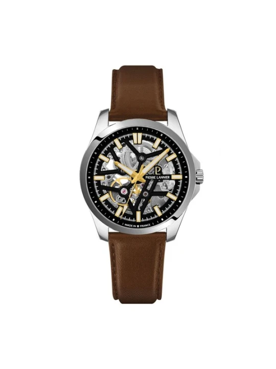 Obrázek produktu Pierre Lannier Analogové hodinky 'Automatic watch Skeletom' černá