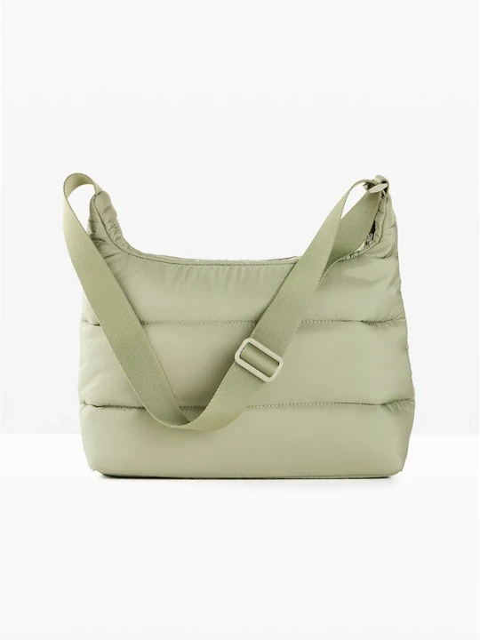 Obrázek produktu Pikowana torba shopper BonPrix zielony