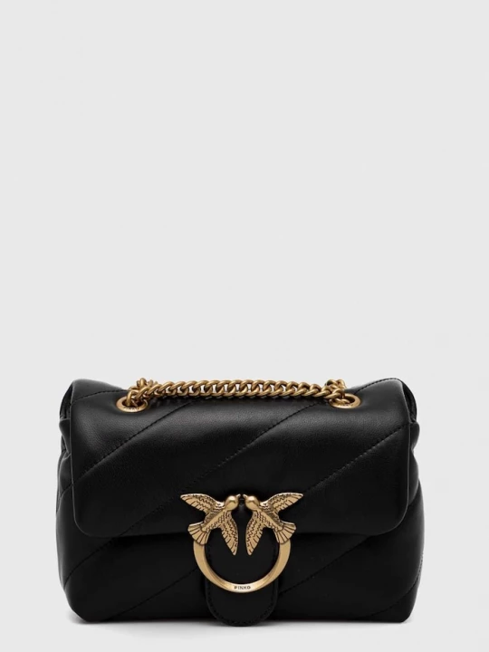 Obrázek produktu Pinko crossbody kabelka dámská kožená černá