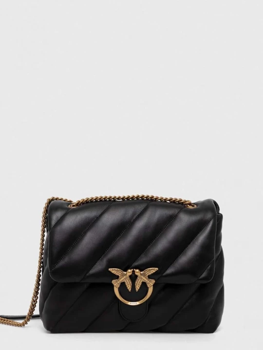 Obrázek produktu Pinko crossbody kabelka dámská kožená černá