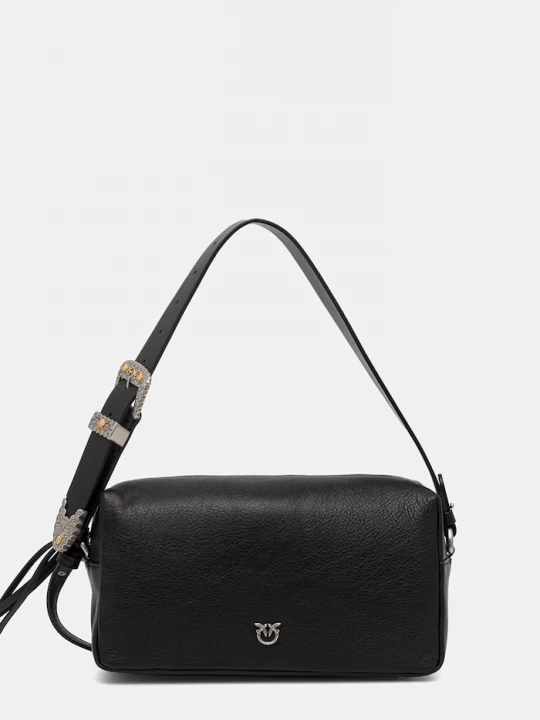 Obrázek produktu Pinko crossbody kabelka dámská kožená černá
