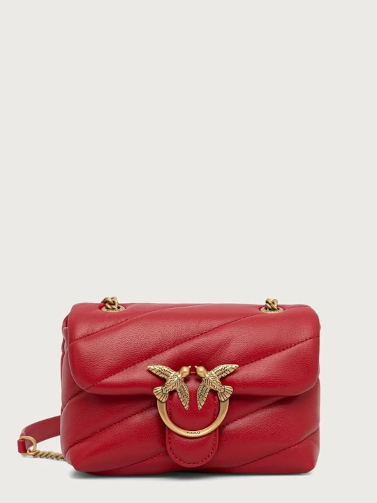 Obrázek produktu Pinko crossbody kabelka dámská kožená červená