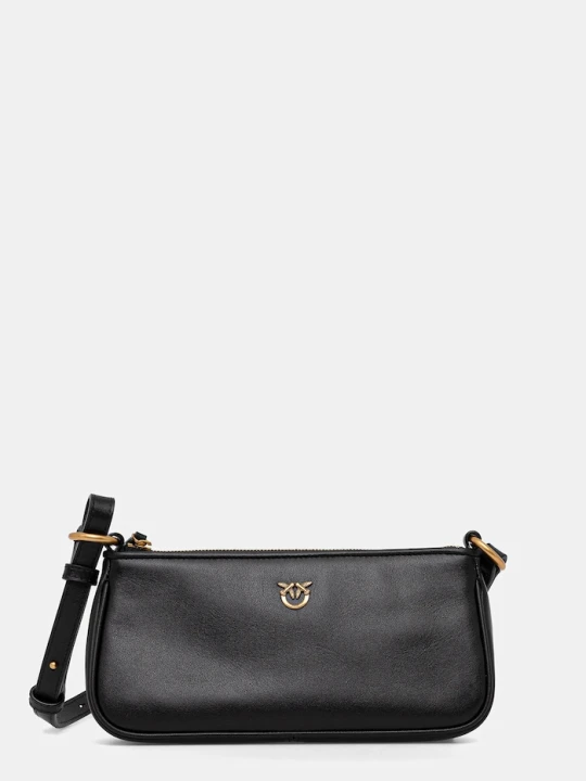 Obrázek produktu Pinko crossbody kabelka dámská kožená Horizontal černá