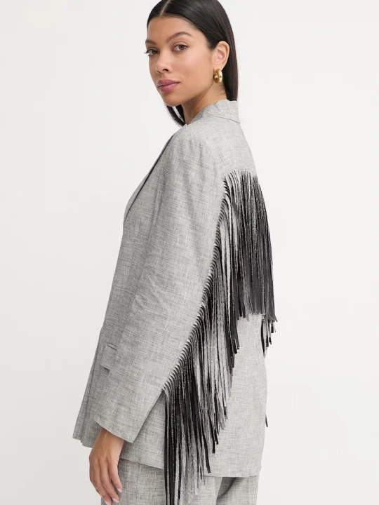 Obrázek produktu Pinko dvouřadé sako dámské se lnem