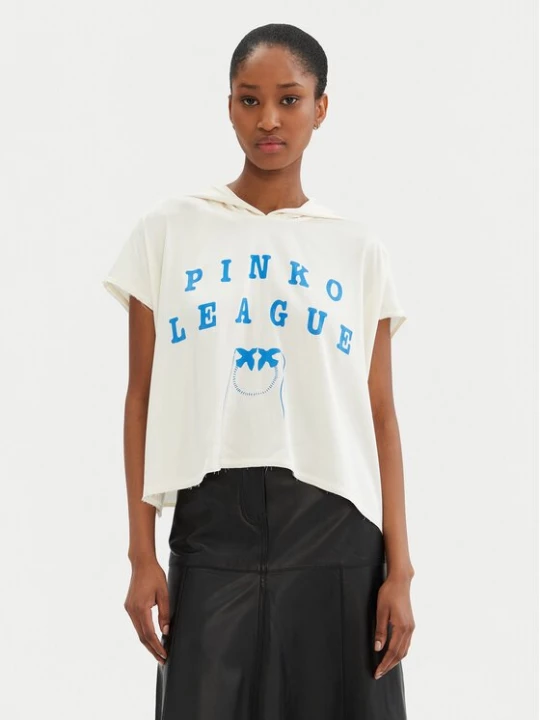 Obrázek produktu PINKO Halenka Belinda 104875 A2HL Écru Regular Fit Krémová