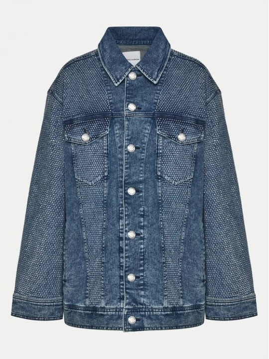 Obrázek produktu PINKO Jeansová bunda 104800 A2GI Tmavomodrá Regular Fit