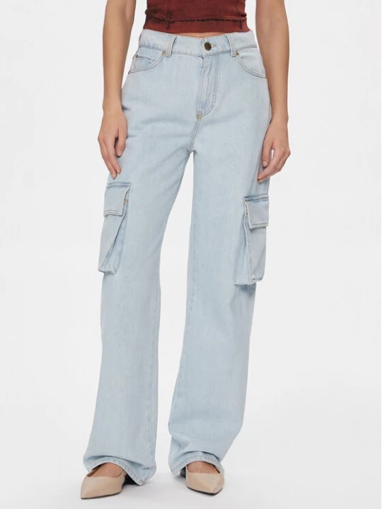 Obrázek produktu Pinko Jeansy Caty 102942 A1MV Světle modrá Cargo Fit