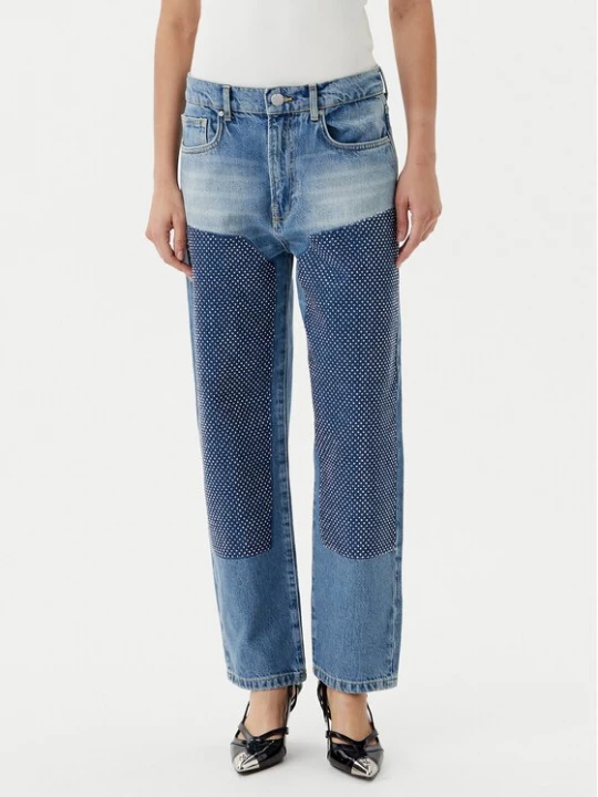 Obrázek produktu PINKO Jeansy Rose Staright 104635 A2F7 Modrá Straight Fit