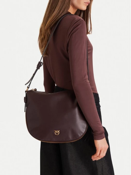 Obrázek produktu PINKO Kabelka Hobo Zip Around Classic Ai 25-26 PLTT 105113 A0QO Bordó