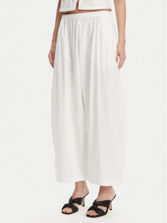 Obrázek produktu PINKO Kalhoty z materiálu 105210 A2LD Bílá Relaxed Fit