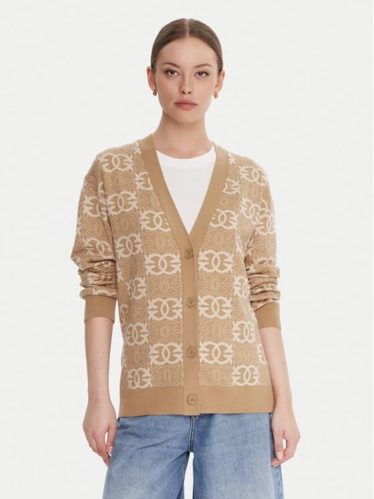 Obrázek produktu PINKO Kardigan Half Breed 106042 A2YD Béžová Regular Fit
