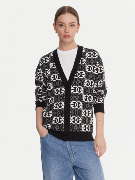 Obrázek produktu PINKO Kardigan Half Breed 106042 A2YD Černá Regular Fit