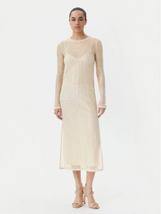 Obrázek produktu PINKO Koktejlové šaty 104709 A2EX Béžová Regular Fit