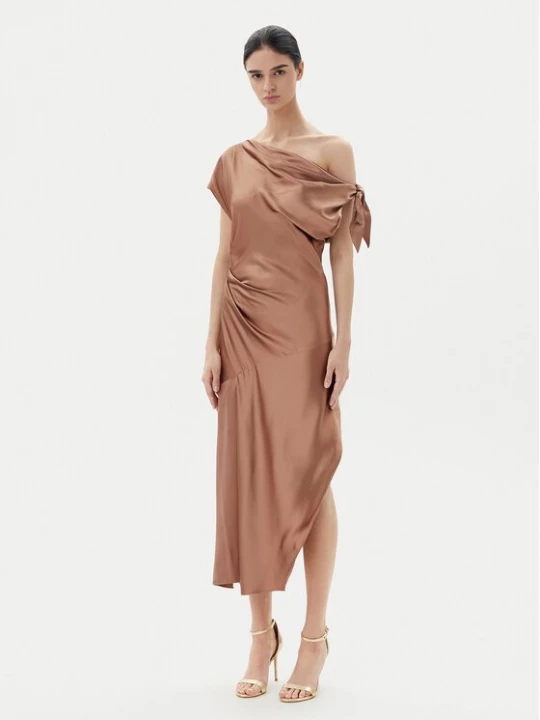 Obrázek produktu PINKO Koktejlové šaty 104986 A2GZ Hnědá Regular Fit