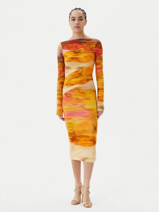 Obrázek produktu PINKO Koktejlové šaty Beggin Abito 104838 A2G1 Barevná Slim Fit